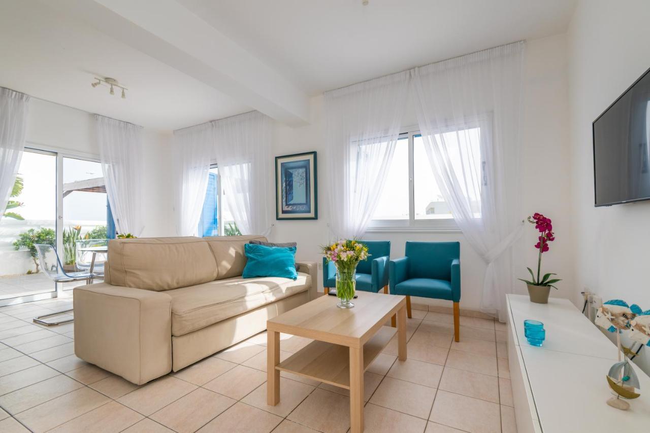 Narcissos Bay View Villa بروتاراس المظهر الخارجي الصورة
